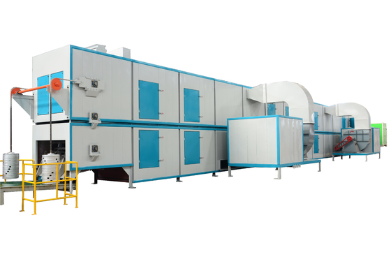 Completamente automatico ricicli la linea di essiccamento dell'asciugatrice della polpa risparmio energetico