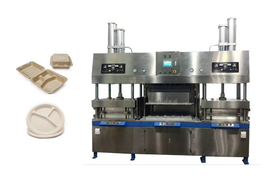 Macchina concimabile manuale di modellatura della stampa di Tray Dry In Mold Wet della canna da zucchero del macchinario della cartapesta dello SpA
