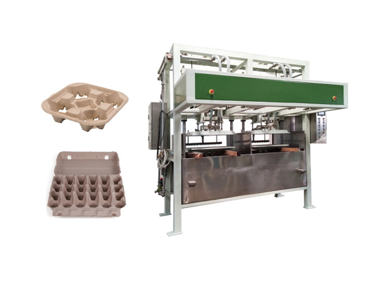 Linea di produzione rinnovabile modellata carta della scatola delle uova 1500pcs/hr 100kw