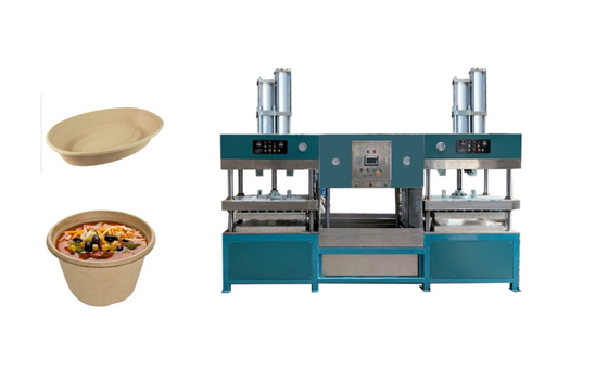 Alimento asportabile Tray Soup Bowl Machine della fibra del coperchio eliminabile della tazza