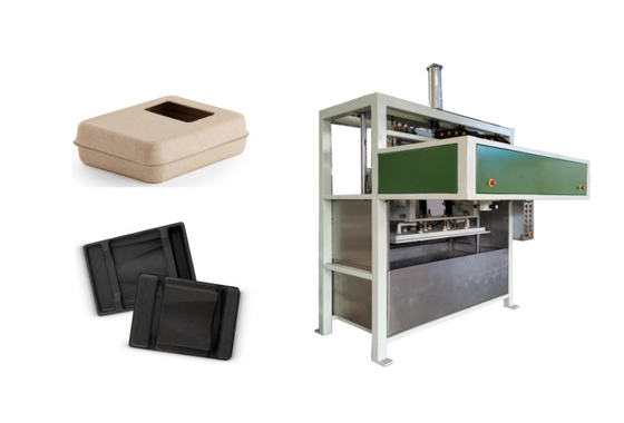 Carta automatica Tray Production Line di Straw Renewable Industry Packaging Electronic del grano