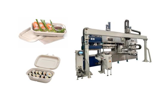 Macchina delle stoviglie modellata polpa del vergine del CE per la pressatura bagnata di Thermoforming