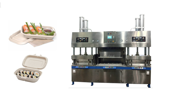 Attrezzature per la produzione di scatole per il pranzo per lo stampaggio della polpa usa e getta