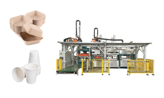 Macchina per la stampatura della pasta di pasta di bagagli per la pasta vergine con sistema di controllo PLC