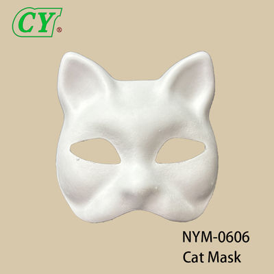 Maschera animale ecologica biodegradabile in polpa modellata - Personalizzabile, disegnabile e verniciabile per le celebrazioni di Halloween