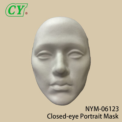 Maschere integrali fai da te bianche per feste, maschere di carta da dipingere in polpa per Halloween