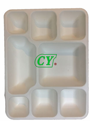 Pasta di cellulosa biodegradabile della polpa del vergine della macchina della scatola di pranzo della copertura superiore della bagassa della canna da zucchero