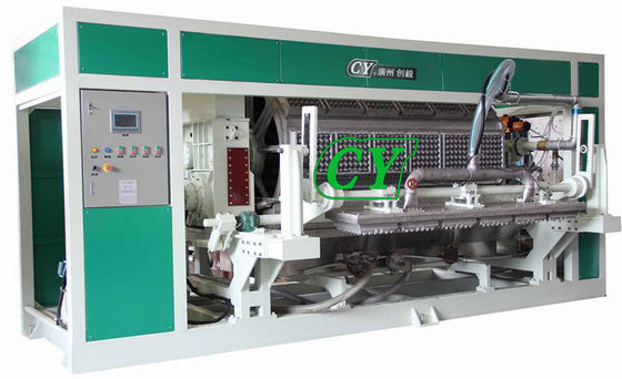 Capacità Macchina per vassoi di uova in acciaio inossidabile con linea di controllo automatica PLC