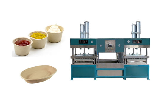 Alimento asportabile Tray Soup Bowl Machine della fibra eliminabile