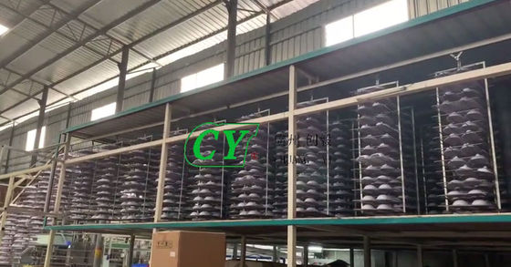 Multi uovo Tray Dryer Machine Low Consumption dell'asciugatrice della polpa del metallo di strato