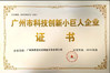 La CINA Guangzhou Chuangyi Packing Technology Co., Ltd Certificazioni